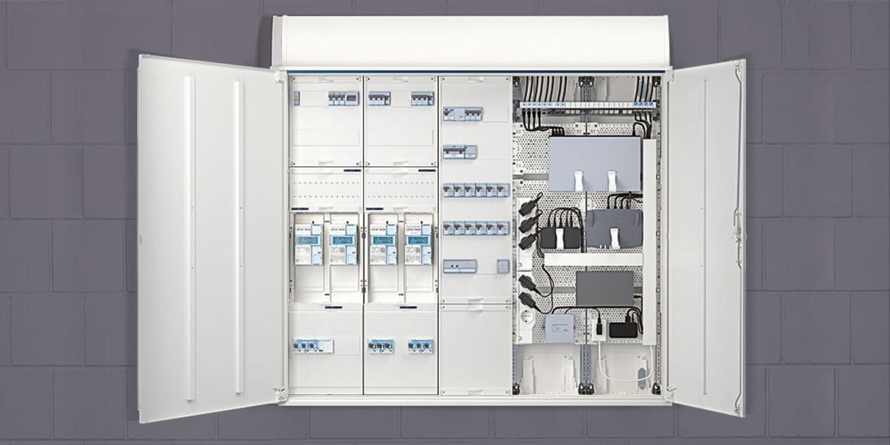 Technikzentrale bei Elektro Reinhart GmbH in Külsheim